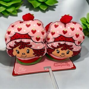 Strawberry Shortcake Character Slippers - 7/8 (M-L)